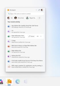 Microsoft quietly launches People and File Search apps for Windows 11 ...