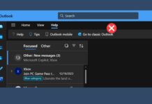 Go back to classic Outlook button doesn’t work, Microsoft offers a resolution