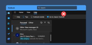 Go back to classic Outlook button doesn’t work, Microsoft offers a resolution