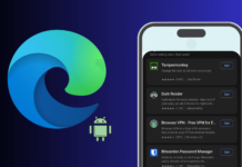 Microsoft Edge Extension Store for Android