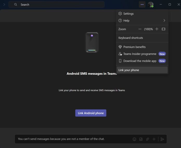 Microsoft Teams is removing Android SMS integration on Windows 11