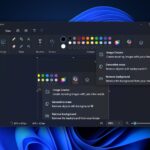 Paint Copilot button on Windows 11