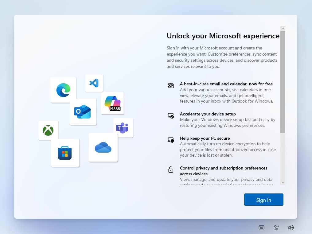 Unlock MS services