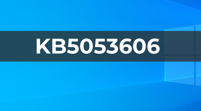 Windows 10 KB5053606 update