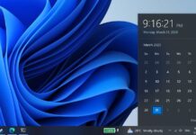 Windows 10 taskbar seconds