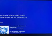 Windows 11 BSOD screen old