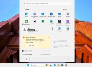 Windows 11 Microsoft account alerts