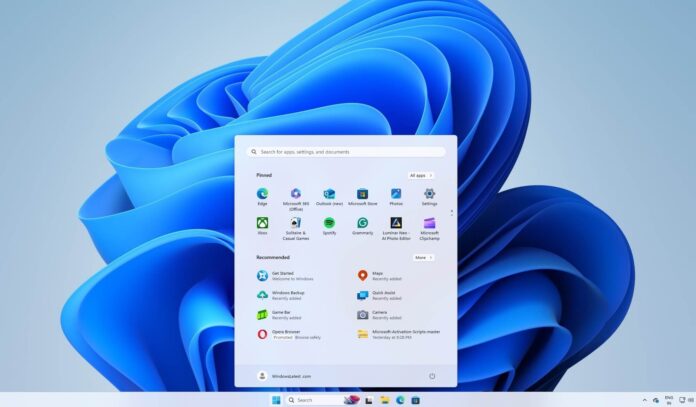 Windows 11 Start menu improvements