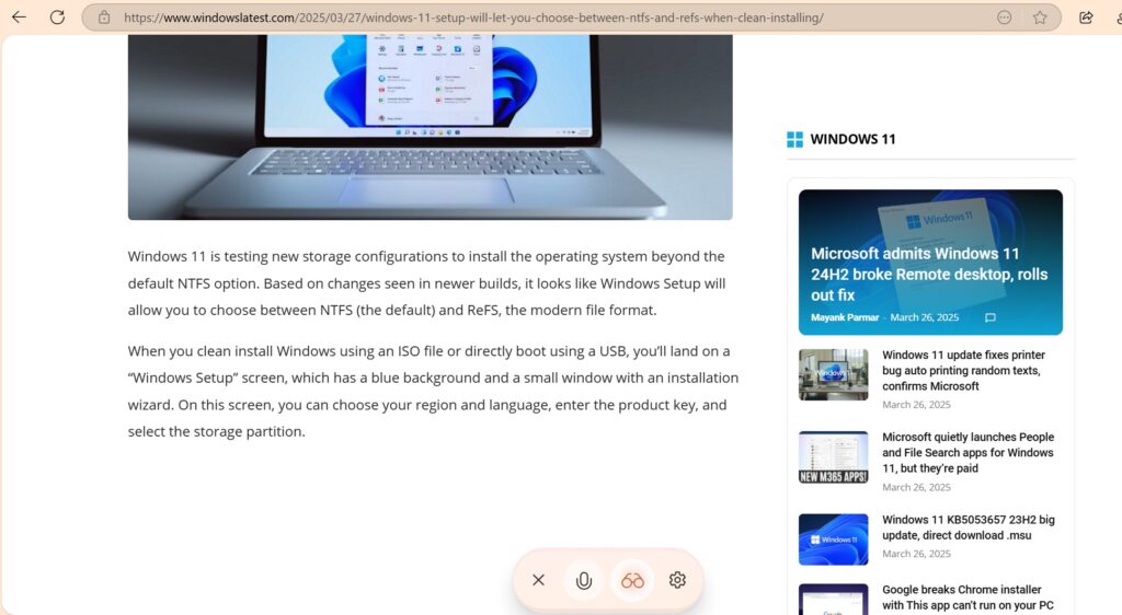 Microsoft just added Copilot Vision to Edge for free on Windows 11 ...