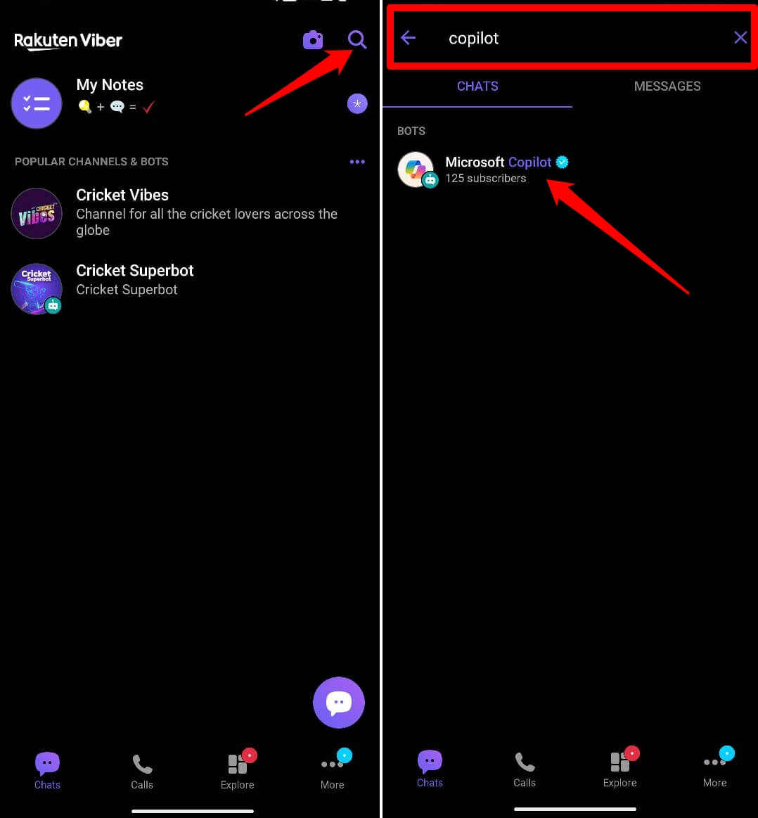get microsoft copilot on Viber