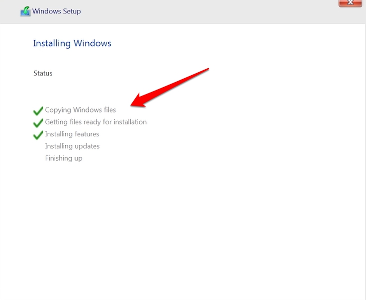 Installing Windows 11