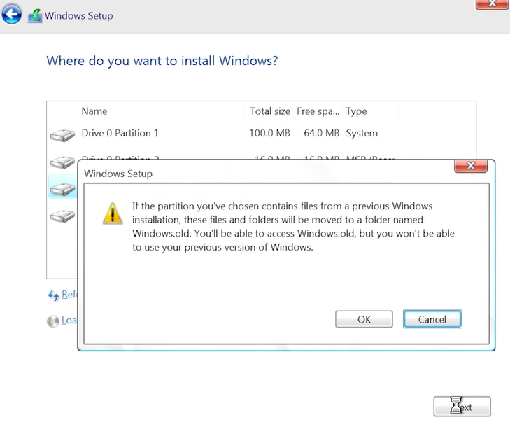 where do you want to install Windows 11