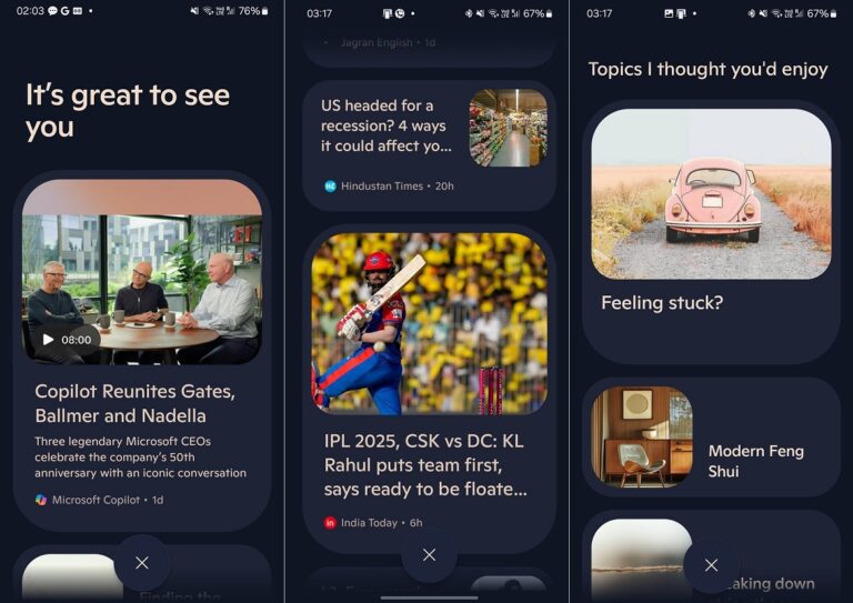 Microsoft Edge gets Copilot AI based New Tab Page, ditches MSN on ...