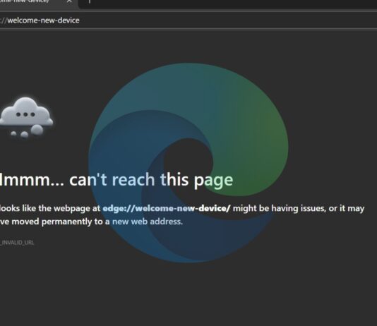 Edge 135 ERR_INVALID_URL