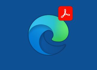 Microsoft edge with adobe pdf engine