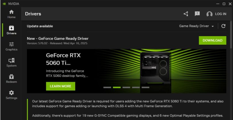 nvidia graphics driver for windows 11 64 bit latest version