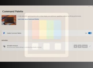 Powertoys command palette tool