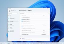 Show smaller taskbar buttons in Windows 11 update