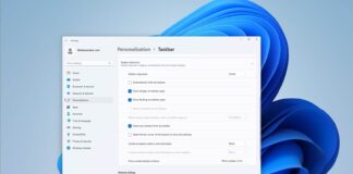 Show smaller taskbar buttons in Windows 11 update