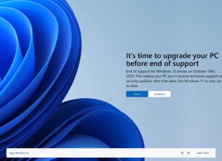 Upgrade Windows 10 to Windows 11 alert