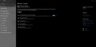 Windows 10 0x80070643 error