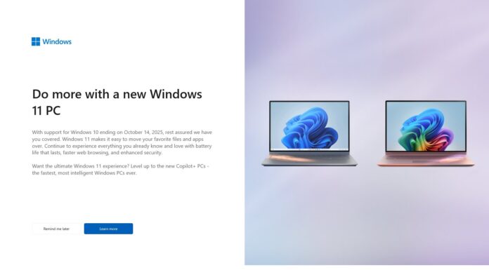 Windows 11 Copilot+ PC ad