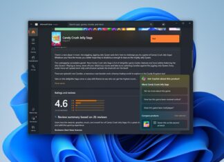 Ask about this product in Windows 11 Store