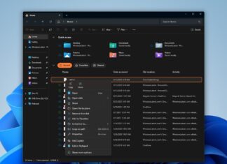 Copilot in Windows 11 menu