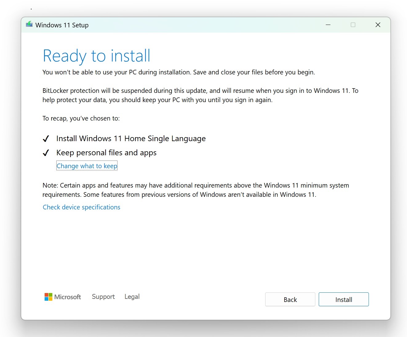 Windows 11 Upgrade This PC using MCT
