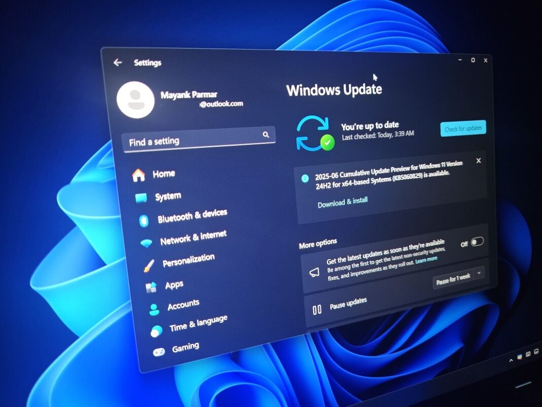 Windows 11 KB5060829 adds taskbar features, direct download for 24H2