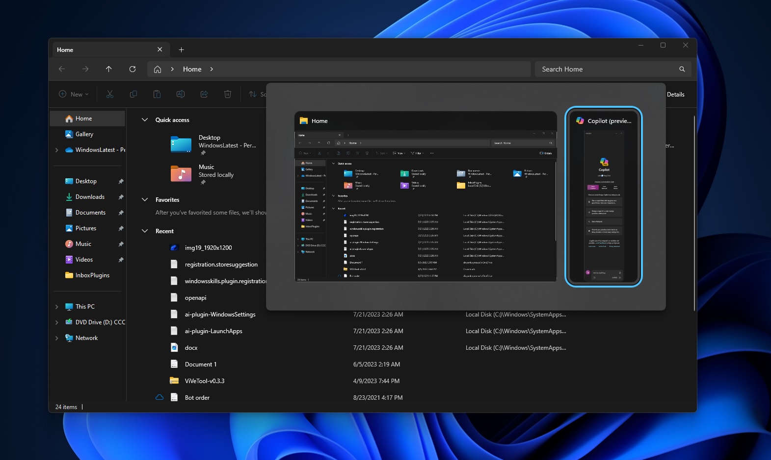 Alt+Tab in Windows