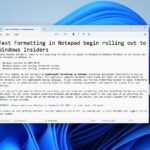 Notepad with formatting support on Windows