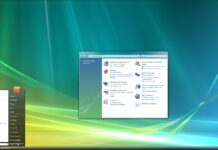 Windows Vista Aero Glass desktop
