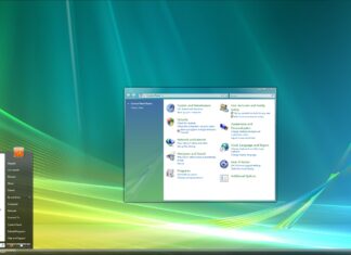 Windows Vista Aero Glass desktop