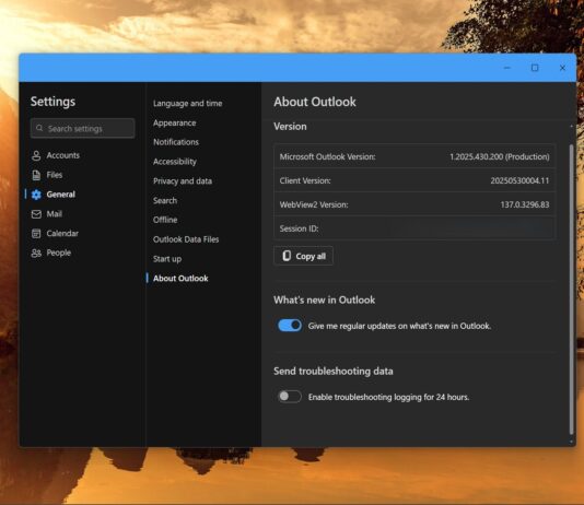 outlook upcoming pst features