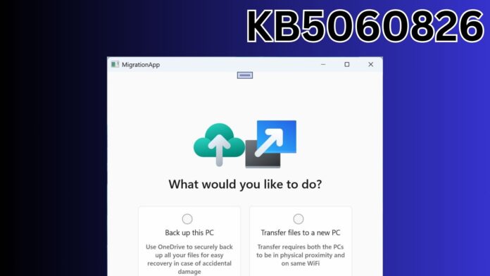 windows 11 KB5060826