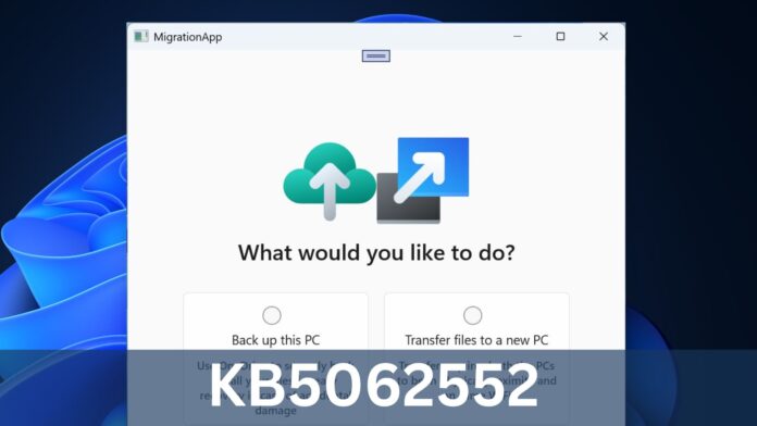KB5062552 update windows 11 23h2