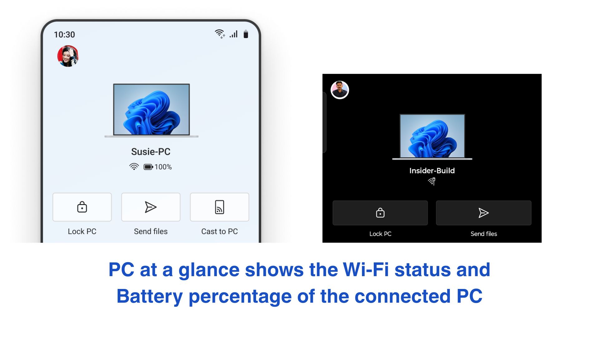 New Link to Windows UI