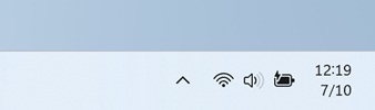 Simplified taskbar