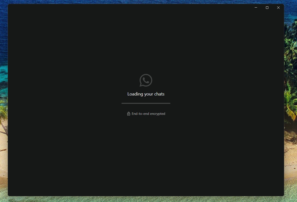 WhatsApp beta Chromium