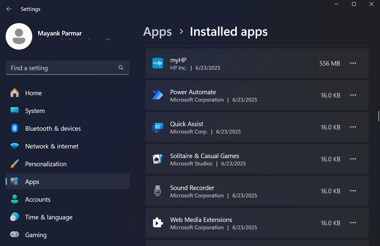 Windows 11 24H2 36 inbox apps