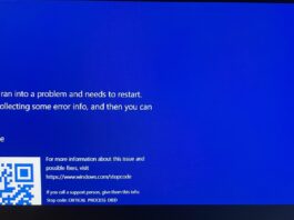 Windows 11 BSOD blue