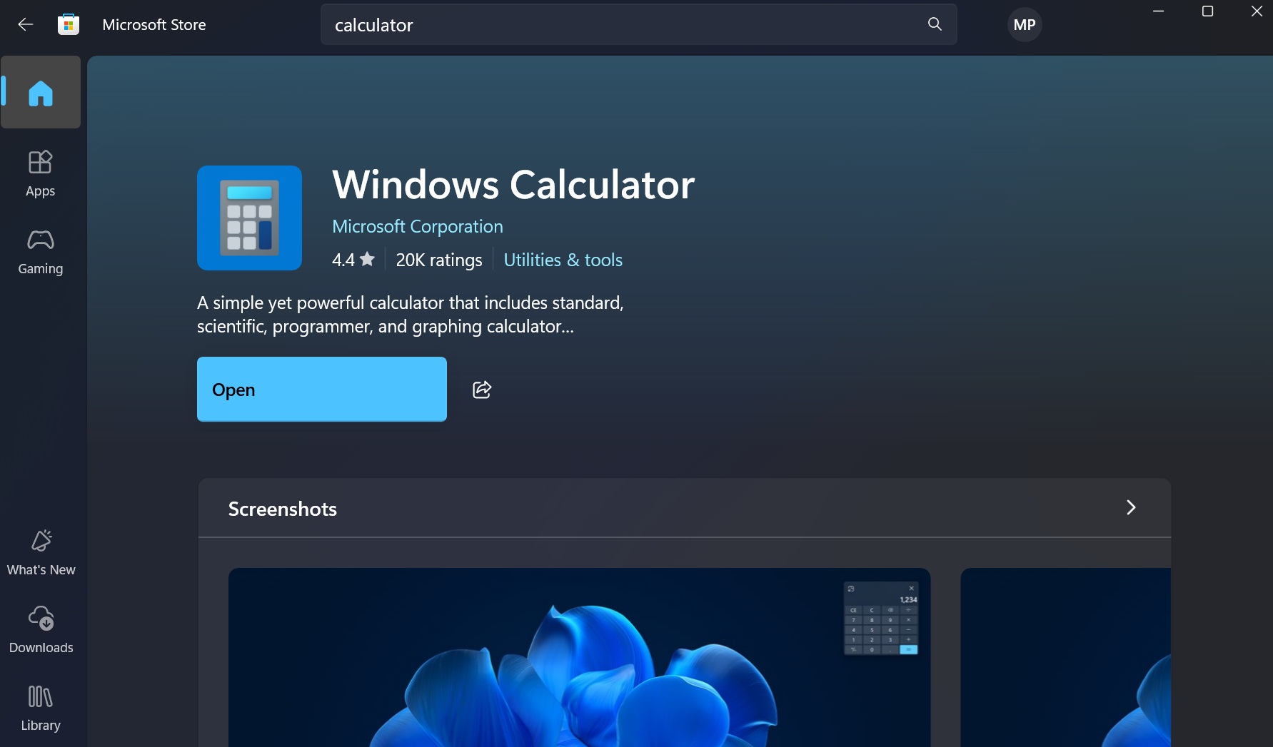 Windows inbox app