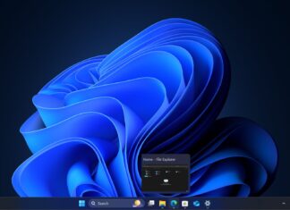new taskbar thumbnail preview animation windows 11 insider