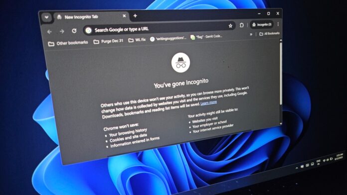 Chrome incognito mode script blocking