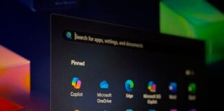 Copilot in the Start menu