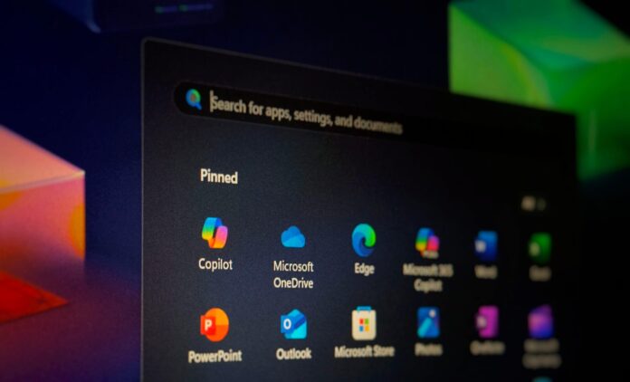 Copilot in the Start menu