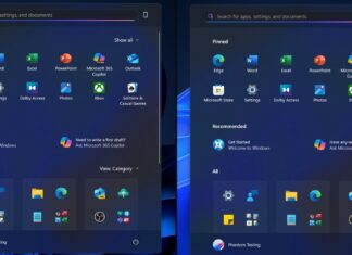 Start menu with Copilot ad