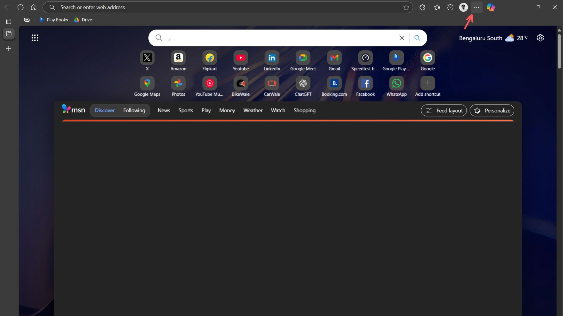 Open Dev Tools in Microsoft Edge