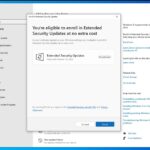 Windows 10 KB5063709 update with ESU